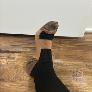 Pair of woman’s compression socks